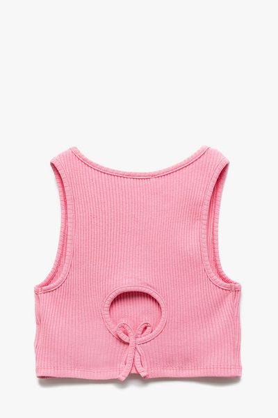 Koton Girl's Crop Tank Top 5Skg30003Ak252