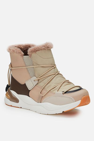 Vicco Pablo Furry Boy's Beige/καφέ Μπότες