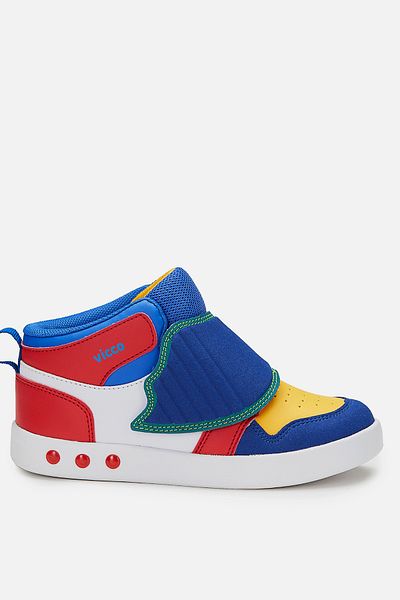 Vicco UFO Lighted Boy's Saks Blue Boots