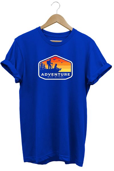 remonz Adventure Adventure Printed Basic T-shirt 100% βαμβάκι