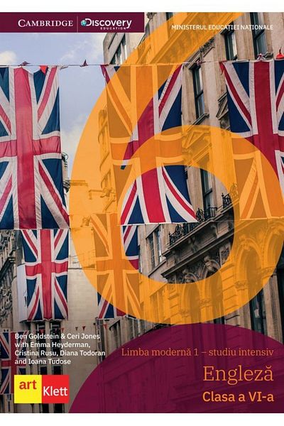 Art Klett Engleză pentru studiu intensiv, manualul Cambridge, clasa a 6-a, autor Ben Goldstein