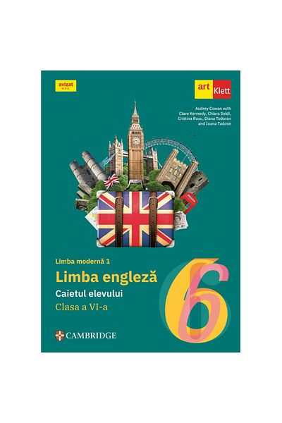 Art Klett Limba modernă 1 - engleză. Caietul elevului. Clasa 6 Reușiți! Nivelul 2. CAIET DE LUCRU