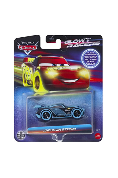 CARS Karanlıkta Parlayan Yarışçılar Tekli Karakter Araçlar HPG76-HPG82