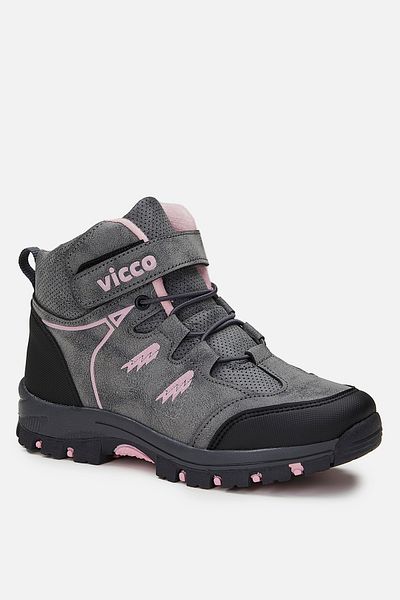 Vicco Arbor Basic Girl Pre-School Grey Outdoor Boots