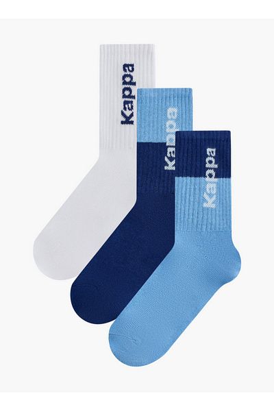 Kappa Ribbed Non-Terry Ankle Length Socks - Set of 3