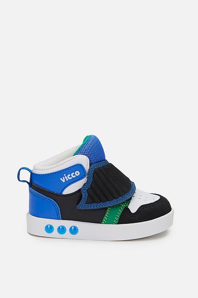 Vicco Ufo Lighted Baby Boy Saks Blue/Black Boots