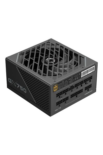GAMEMAX Gamemax GX750 PRO Power Supply, Modular, 750W, 80+ Gold, Black