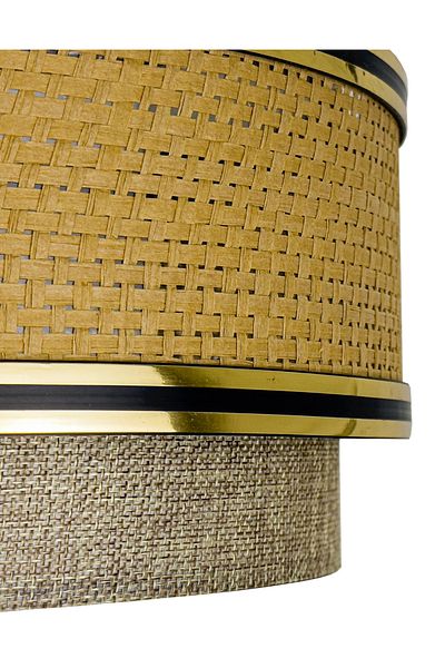 Vivido Home Hazeran Wicker Dopia Pendant Lamp Chandelier
