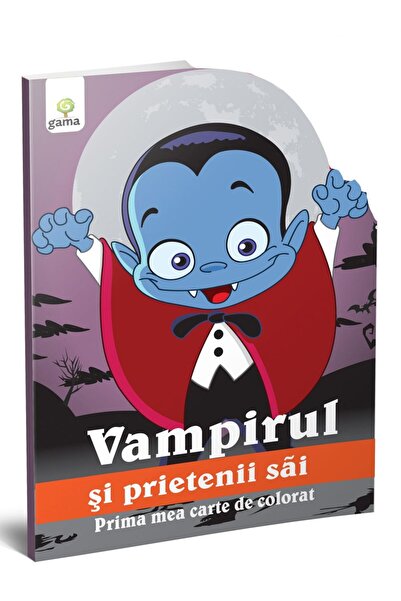 Gama Vampirul și prietenii lui - Prima mea carte de colorat