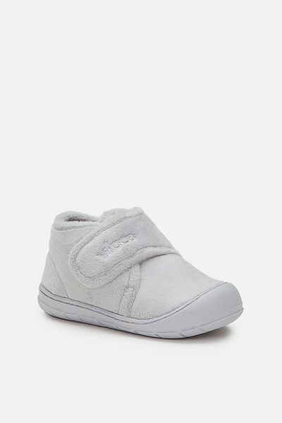 Vicco Color Comfortable Fit Unisex Baby Gray Slippers
