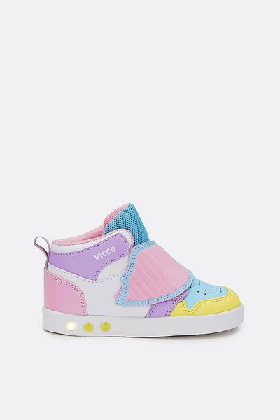 Vicco UFO Luminous Girl's Yellow Boots
