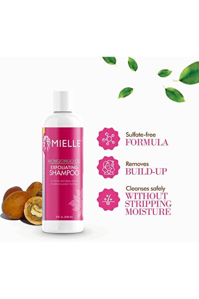 mielle organics Exfoliating Shampoo with Mongongo Oil 240ml