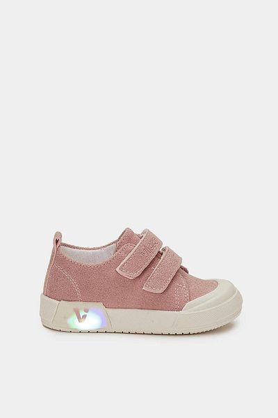 Vicco Mago Lighted Baby Girl Powder Sneakers