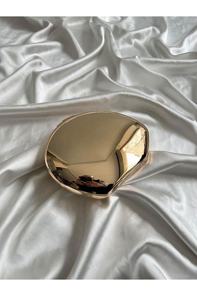 Mia Collection Τσάντα βραδινού φορέματος γάμου Damla Model Gold