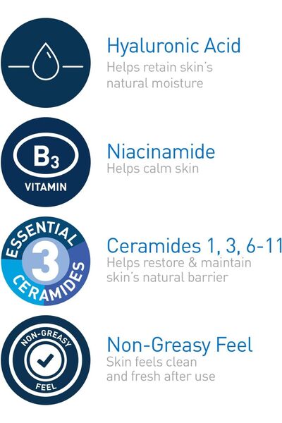 CeraVe Hydrating Toner for Face Non-Alcoholic with Hyaluronic Acid, Niacinamide, and Ceramides for S