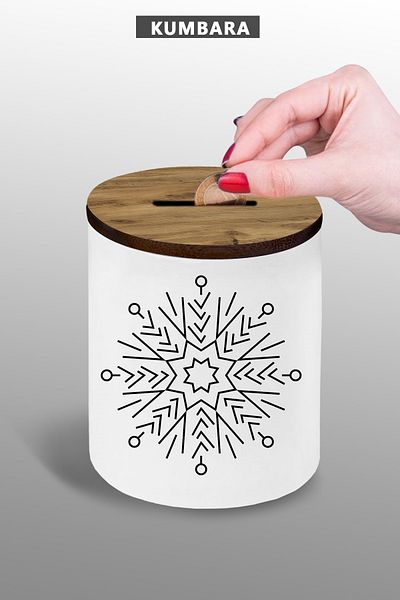yhfoto Vector Ethnic Piggy Bank - Μικρό Μέγεθος Επιτραπέζιο Κουμπαράς - 9 cm Κεραμικό Κουμπαράς - 25kmb98