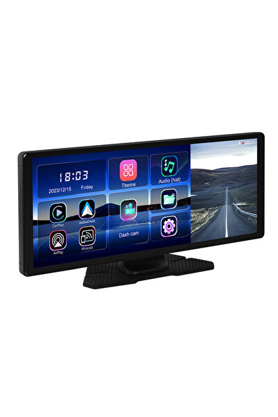 Dark 11.3" IPS CarPlay & Android Auto,Ekran Yansıtma ADAS Sistem 4K Ön&Arka Kameralı AraçMultimedyaEkranı