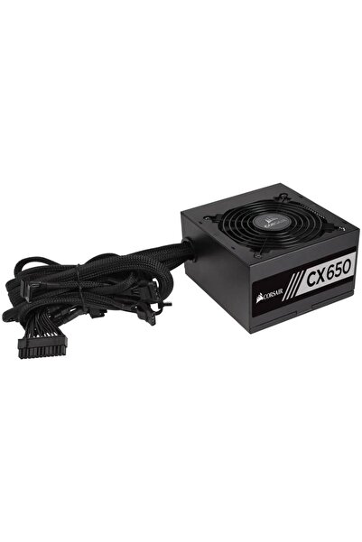 Corsair Corsair CX650, 650 Watt, 80 PLUS Bronze Power Supply
