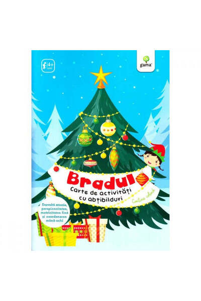 Gama Pomul de Crăciun. Caiet de activități autocolante/ Activitățile mele de ...