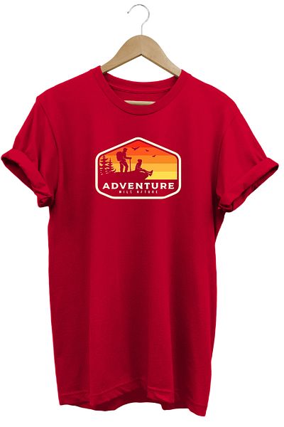 remonz Adventure Adventure Printed Basic T-shirt 100% βαμβάκι