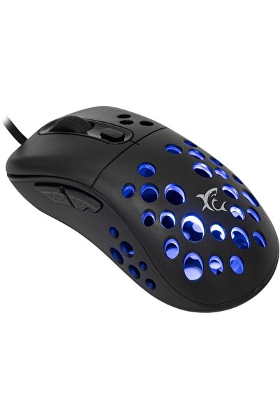 white shark Mouse Gaming White Shark GM-5013 Azrael, iluminat RGB, 12.800 dpi, Pooling 1K (Negru)