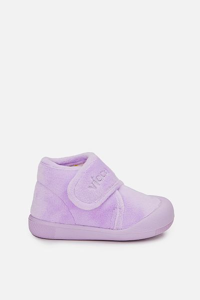 Vicco Color Comfortable Fit Girl First Step Lilac Slippers