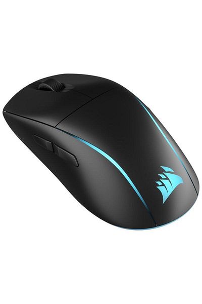Corsair Mouse Gaming Corsair M75 Lightweight RGB, iluminat RGB, Ambidextru, 26000 DPI, Wireless (Negru)