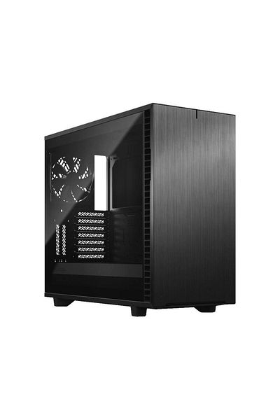 Fractal Design Carcasa Fractal Design Define 7 Black Dark, Sticlă temperată (Negru)