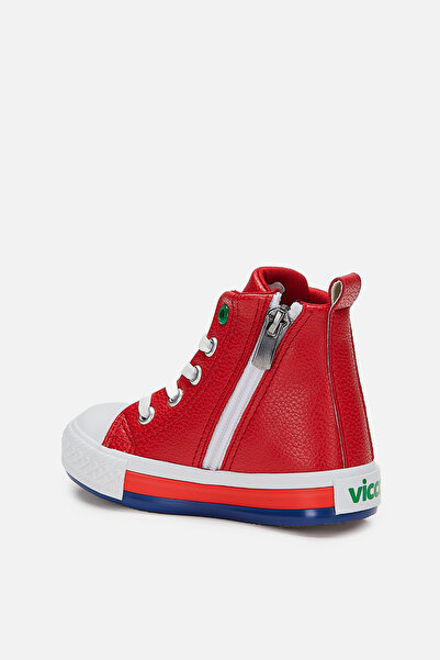 Vicco Roro Basic Unisex Baby Red Boots