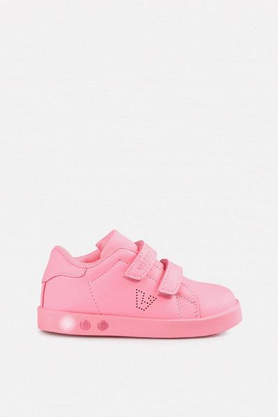Vicco Oyo Lighted Baby Girl Pink Sneaker