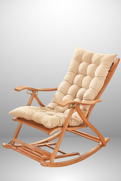 MoMMe Rocking Chair Cushion Bench Cushion 50X120 cm (Cream Color) Only Cushion