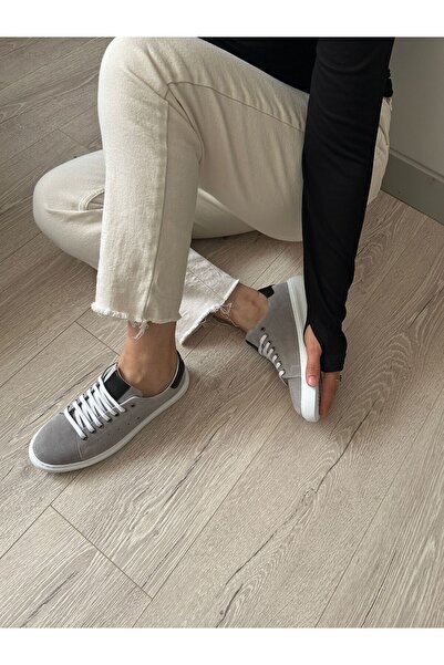 POTEEN حذاء رياضي يومي نسائي بتصميم تشريحي من الداخل والخارج ونعل رفيع ورباط ...