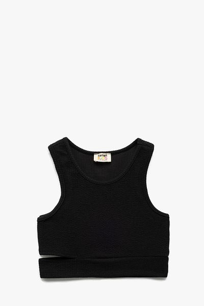 Koton Girl's Crop Tank Top 5Skg30020Ak999