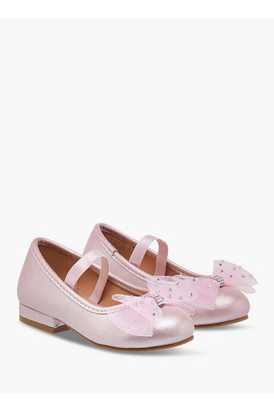 Flora Bella by Shoexpress Bow Accent Slip-On Ballerina Shoes