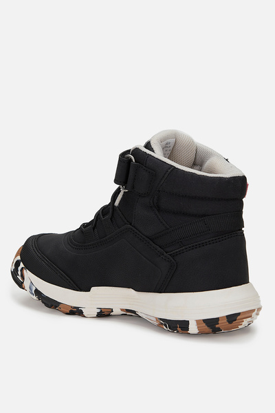 Vicco Galactica Camouflage Ανδρικές Μαύρες Μπότες Προσχολικής ηλικίας