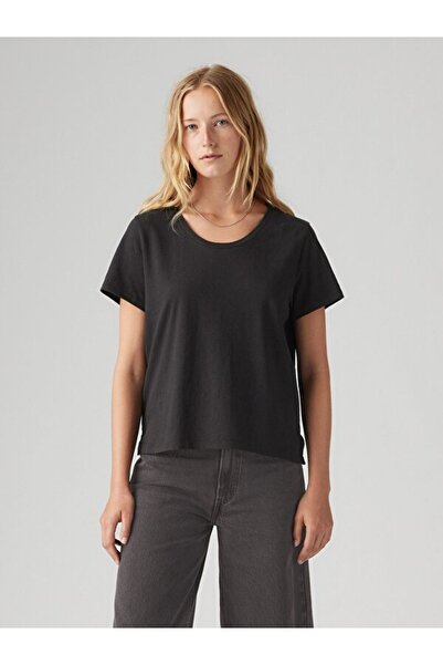 Levi's Γυναικείο μπλουζάκι με κοντό μανίκι από βαμβακερό λινό Bridget