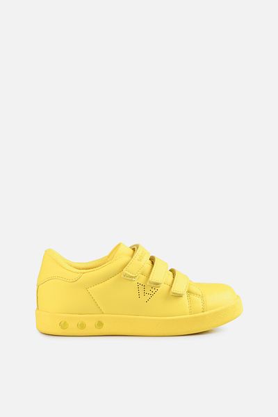 Vicco Oyo Lighted Unisex Baby Yellow Sneaker
