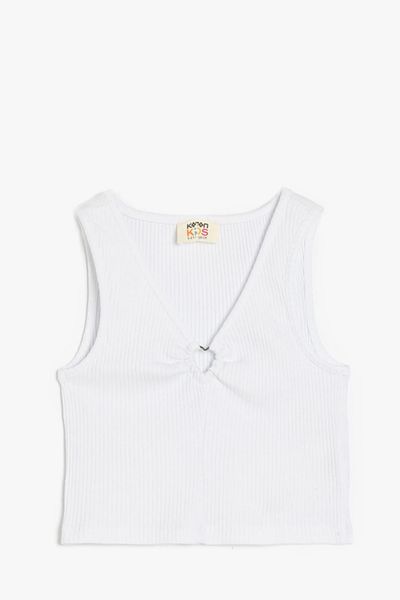 Koton Girl's Crop Tank Top 5Skg30015Ak000