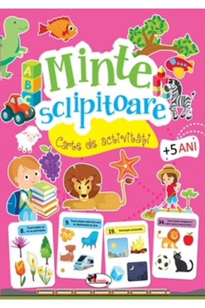 Aramis Minte strălucitoare. Caiet de activități +5 ani, Publicații Dreamland