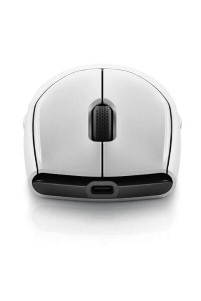 Dell Mouse pentru jocuri fără fir Dell Alienware AW720M, 26000 DPI (Alb)
