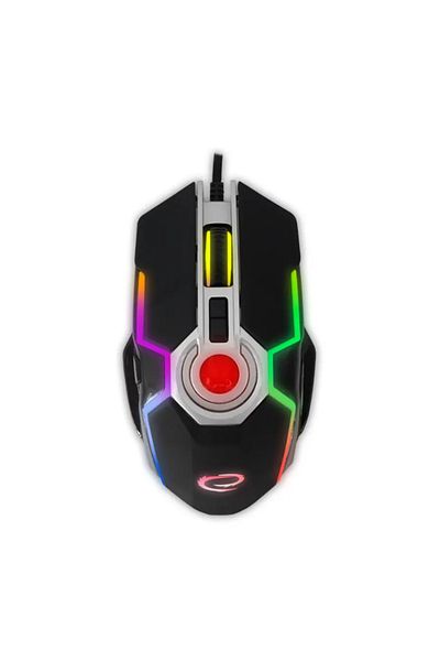 ESPERANZA Mouse gaming Esperanza EGM701, Cu fir, USB, 7200 DPI (Negru)