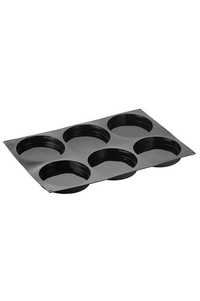 La Pavoni Formă din silicon pentru porții unice sau insert, 6 cavități, Pavoflex, 180x30h mm