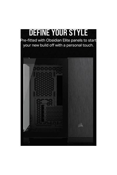 Corsair Carcasa Corsair 2500X Dual Chamber, Mini Tower, tempered glass (Negru)