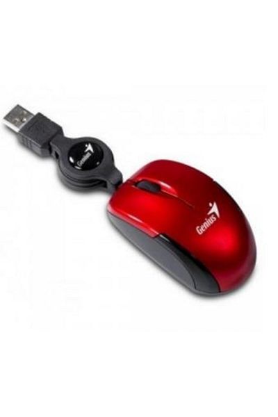 GENIUS Mouse Genius Micro Travelesr (Rosu)