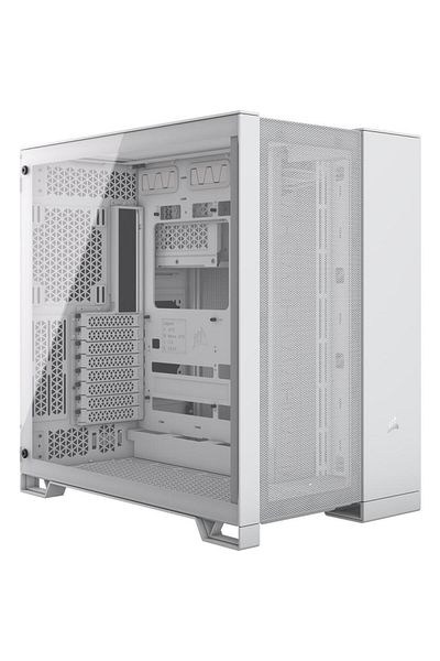 Corsair Carcasa Corsair 6500D AIRFLOW, Middle Tower, Fara sursa, ATX (Alb)