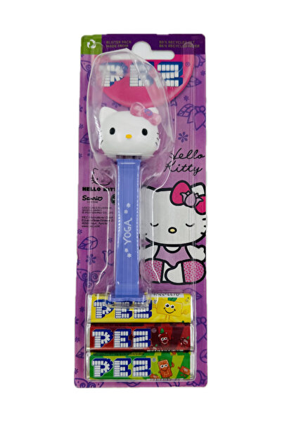 Pez Hello Kitty Lisanslı Oyuncak Şekerleme 1 Pez Adam 3 Şeker