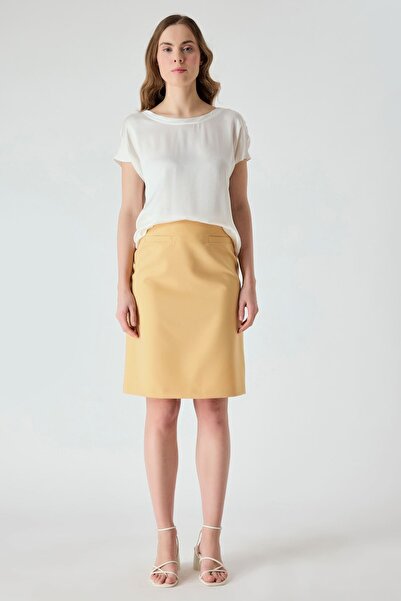 FEVER Cep detaylı lycralı etek