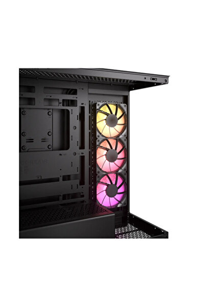 Corsair Carcasa Corsair 3500X ARGB, Middle Tower, Tempered glass (Negru)