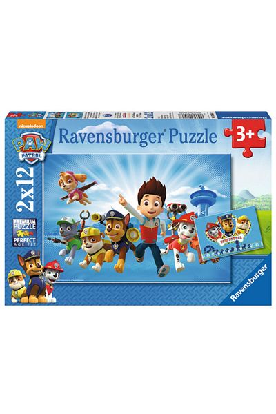 RAVENSBURGER لغز باو باترول 1 2x12p - 75867 نموذج الفئة: لغز