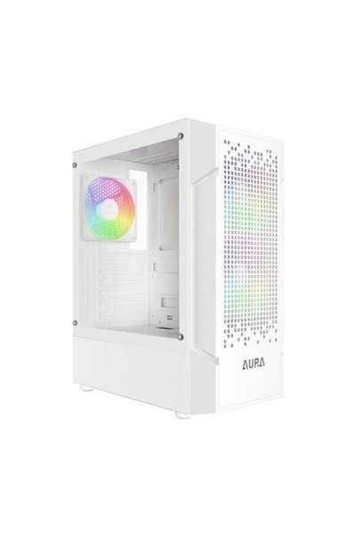 gamdias Carcasa Gamdias Aura GC7 aRGB, Middle Tower, tempered glass (Alb)